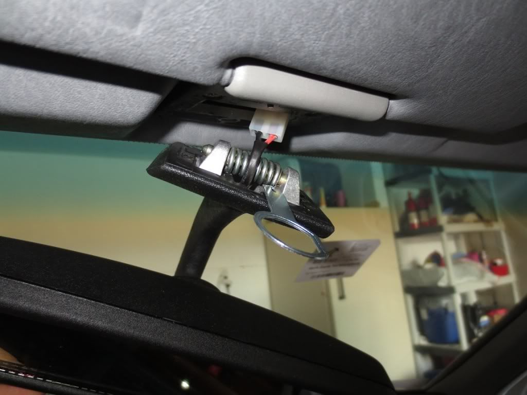DIY Auto Dimming, Homelink, and Compass Rear View Mirror upgrade W124